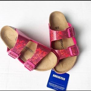 Birkenstock Arizona Pink Slide Sandal